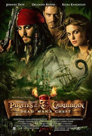 movie poster for PIRATES OF THE CARIBBEAN: DEAD MAN'S CHEST