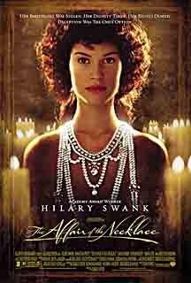 movie poster for THE AFFAIR OF THE NECKLACE