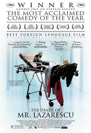 movie poster for THE DEATH OF MR LAZARESCU