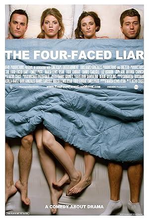 movie poster for THE FOUR-FACED LIAR