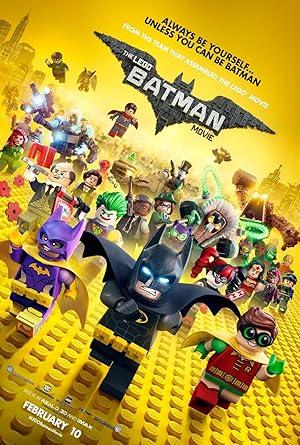 movie poster for THE LEGO BATMAN MOVIE 