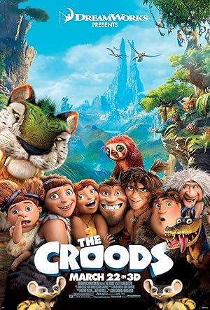 movie poster for THE CROODS