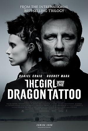 movie poster for THE GIRL WITH THE DRAGON TATTOO