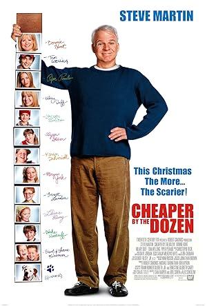 movie poster for CHEAPER BY THE DOZEN