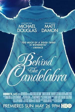 movie poster for BEHIND THE CANDELABRA