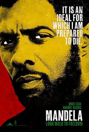 movie poster for MANDELA: LONG WALK TO FREEDOM