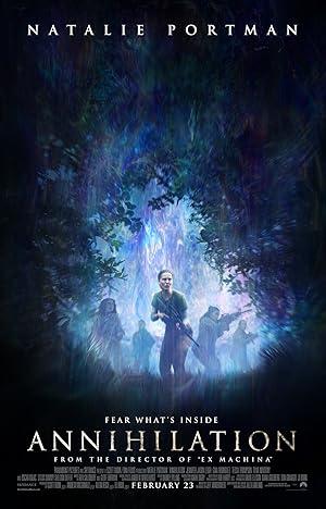 movie poster for ANNIHILATION 