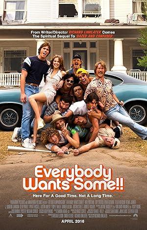 movie poster for EVERYBODY WANTS SOME!