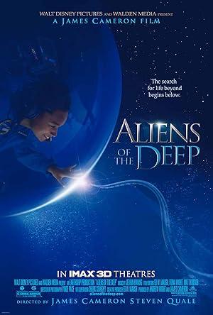 movie poster for ALIENS OF THE DEEP