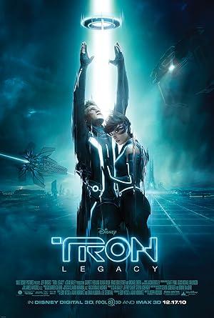 movie poster for TRON: LEGACY