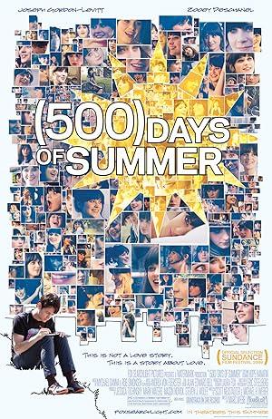 movie poster for 500 DAYS OF SUMMER