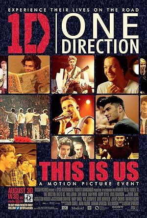 movie poster for ONE DIRECTION: THIS IS US