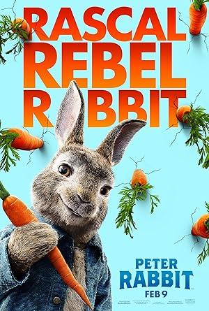 movie poster for PETER RABBIT 