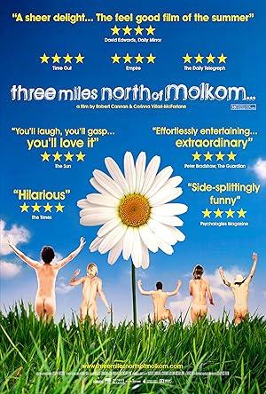 movie poster for THREE MILES NORTH OF MOLKOM