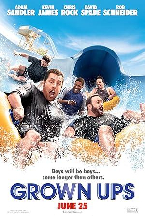 movie poster for GROWN UPS 