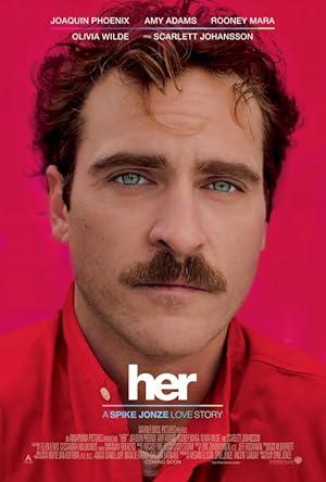 movie poster for HER