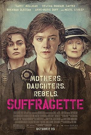 movie poster for SUFFRAGETTE