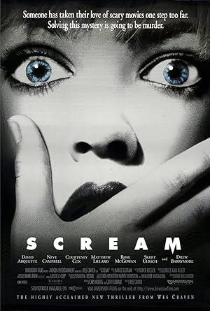 movie poster for SCREAM