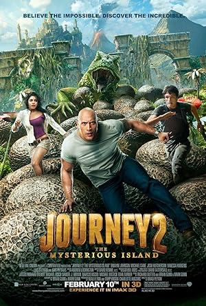 movie poster for JOURNEY 2: THE MYSTERIOUS ISLAND