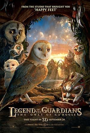 movie poster for LEGEND OF THE GUARDIANS