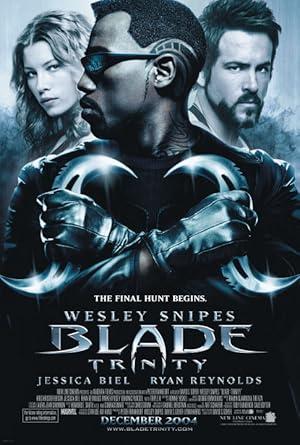 movie poster for BLADE: TRINITY