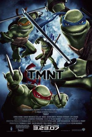 movie poster for TEENAGE MUTANT NINJA TURTLES (2007)