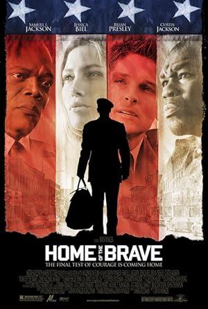 movie poster for HOME OF THE BRAVE