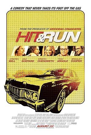 movie poster for HIT AND RUN