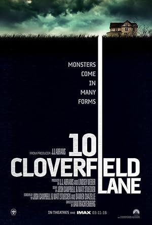 movie poster for 10 CLOVERFIELD LANE