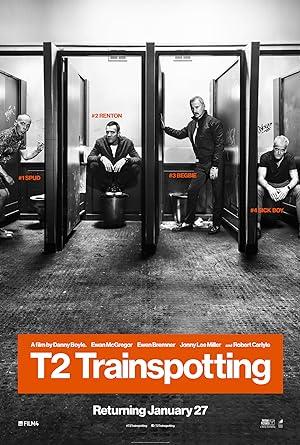 movie poster for T2: TRAINSPOTTING