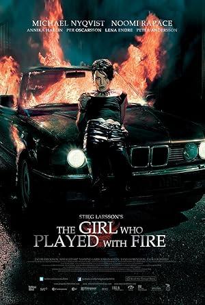 movie poster for THE GIRL WHO PLAYED WITH FIRE