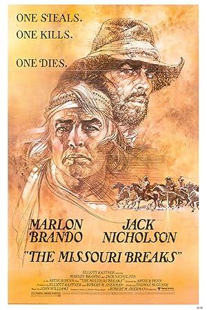 movie poster for THE MISSOURI BREAKS