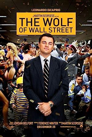 movie poster for THE WOLF OF WALL STREET