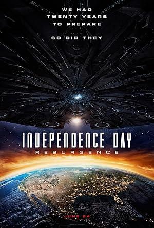 movie poster for INDEPENDENCE DAY: RESURGENCE