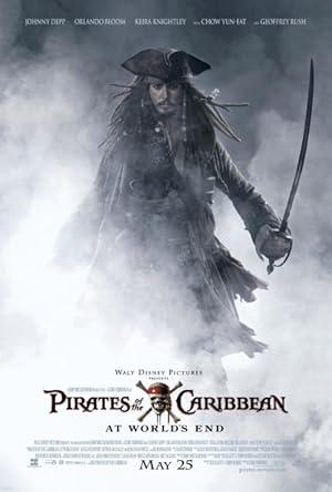 movie poster for PIRATES OF THE CARIBBEAN: AT WORLD'S END