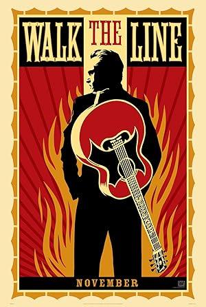 movie poster for WALK THE LINE