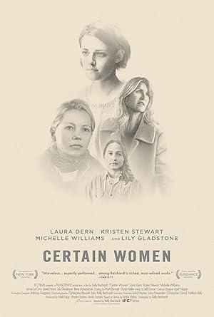 movie poster for CERTAIN WOMEN