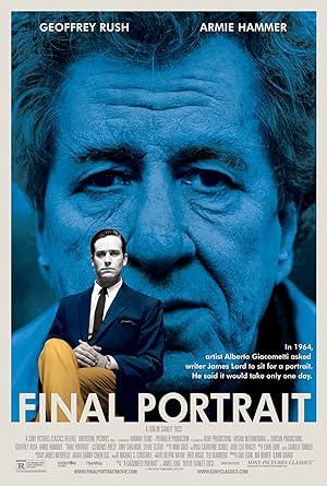 movie poster for FINAL PORTRAIT