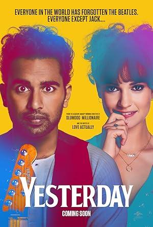 movie poster for YESTERDAY 