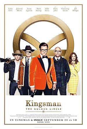 movie poster for KINGSMAN: THE GOLDEN CIRCLE