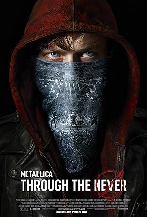 movie poster for METALLICA THROUGH THE NEVER