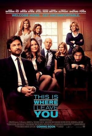 movie poster for THIS IS WHERE I LEAVE YOU