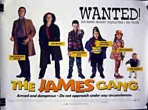 movie poster for THE JAMES GANG