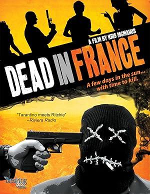 movie poster for DEAD IN FRANCE