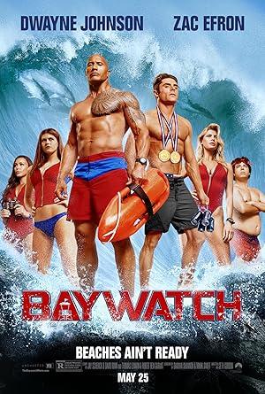 movie poster for BAYWATCH 