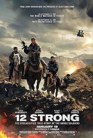 movie poster for 12 STRONG 