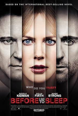movie poster for BEFORE I GO TO SLEEP