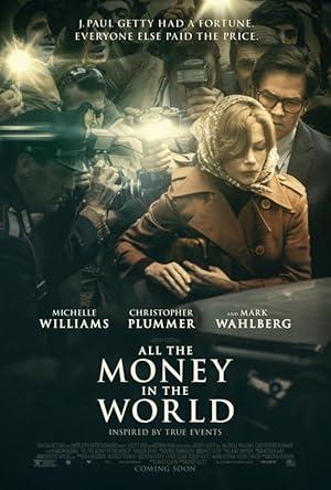 movie poster for ALL THE MONEY IN THE WORLD 