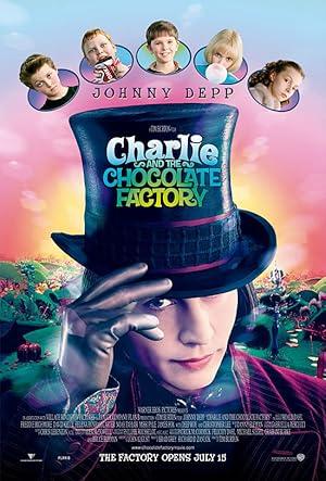 movie poster for CHARLIE AND THE CHOCOLATE FACTORY