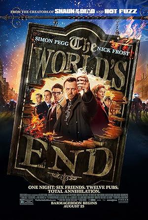 movie poster for THE WORLD'S END